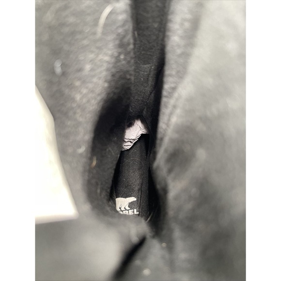 Sorel Women's Slimpack III Tall Waterproof Boot Black Size 7 - Picture 6 of 8